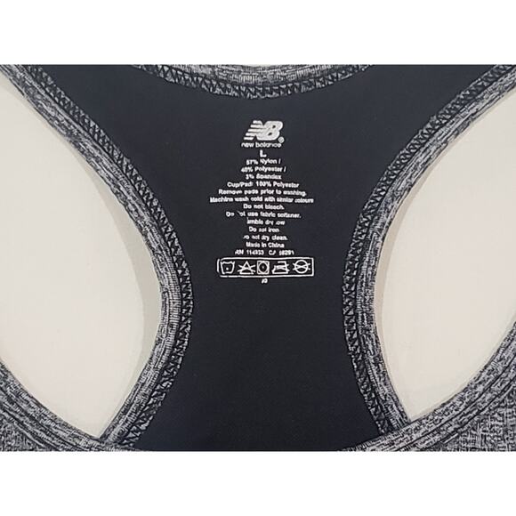 New Balance Intimates & Sleepwear Gray Razorback Sports Bra | Size Large - Picture 3 of 5